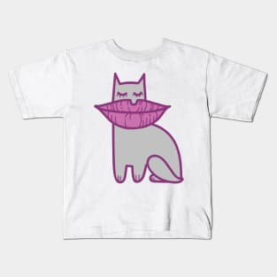 Lip cat Kids T-Shirt